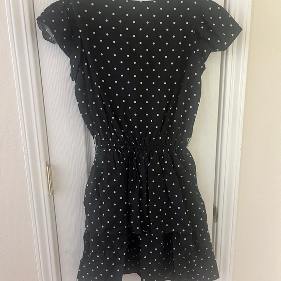 Adorable 60s Polkadot One Piece Romper Size Small - Picture 2 of 3